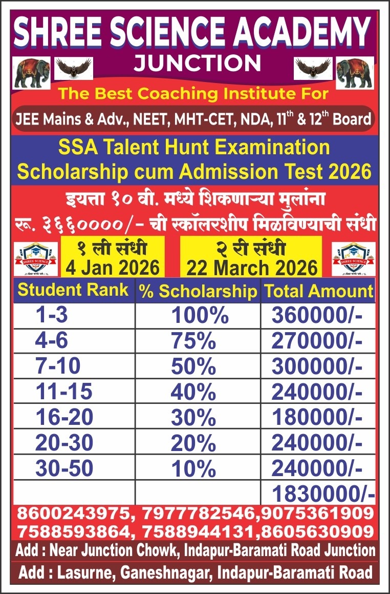 SSA Talent Hunt Scholarship